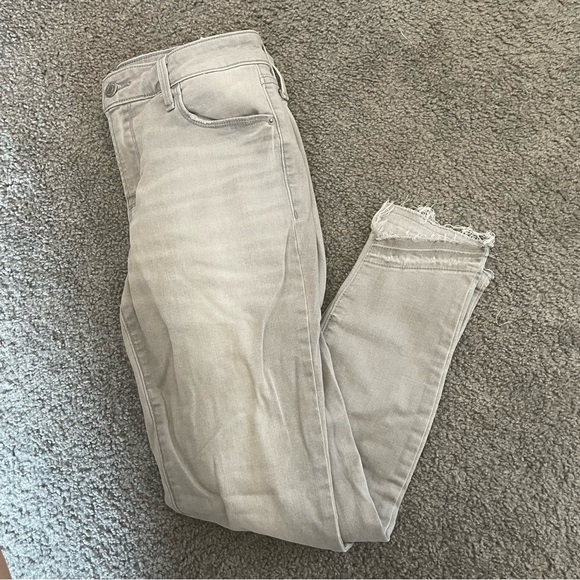 Old Navy Rockstar Super Skinny Ankle Jeans / Women’s Gray Jeans size 2 - Picture 3 of 7